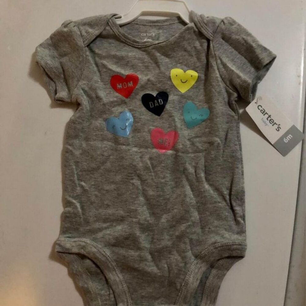 Heart Graphic Onesie
